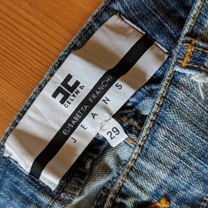 Elisabetta Franchi Boyfriend Jeans, 29